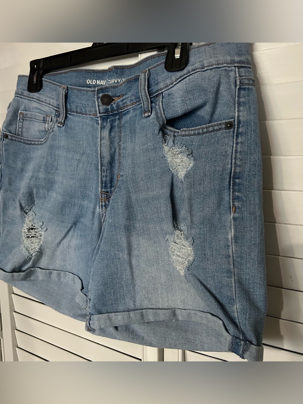 Old Navy Curvy Jean Shorts Size 8